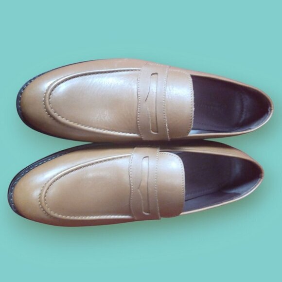 Anthony Veer Essentials Mens Gerry Penny Loafers Walnut Color Size 8.5 main image 11